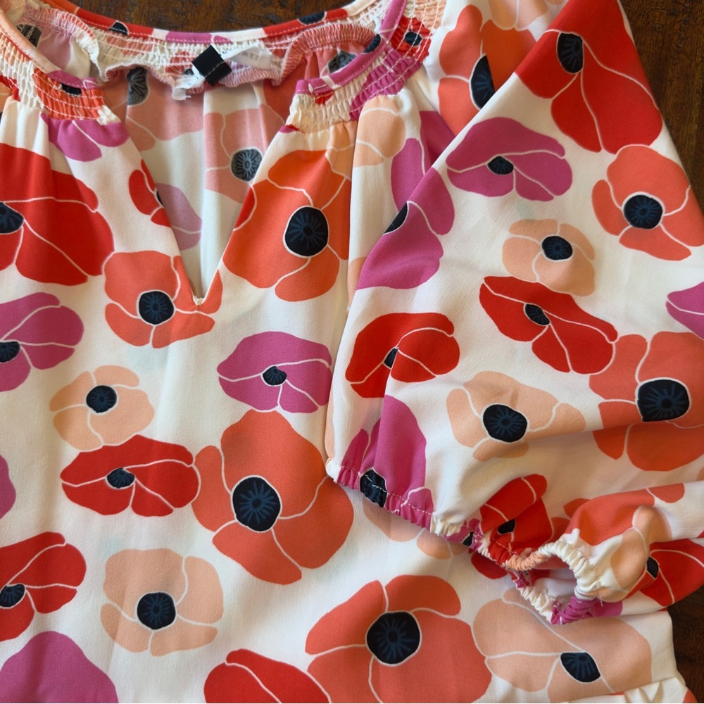Michelle Mcdowell Floral Poppy Dress View 4